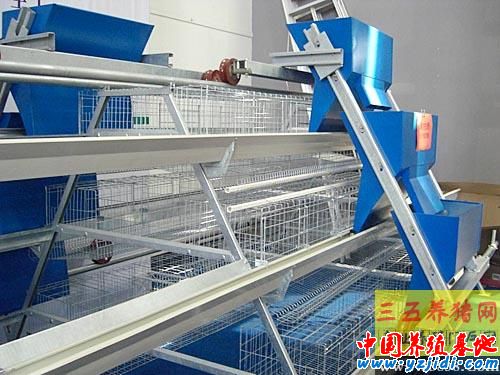 養雞設備之三層人工手推車